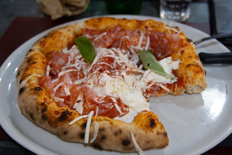 Student lunch special pizza